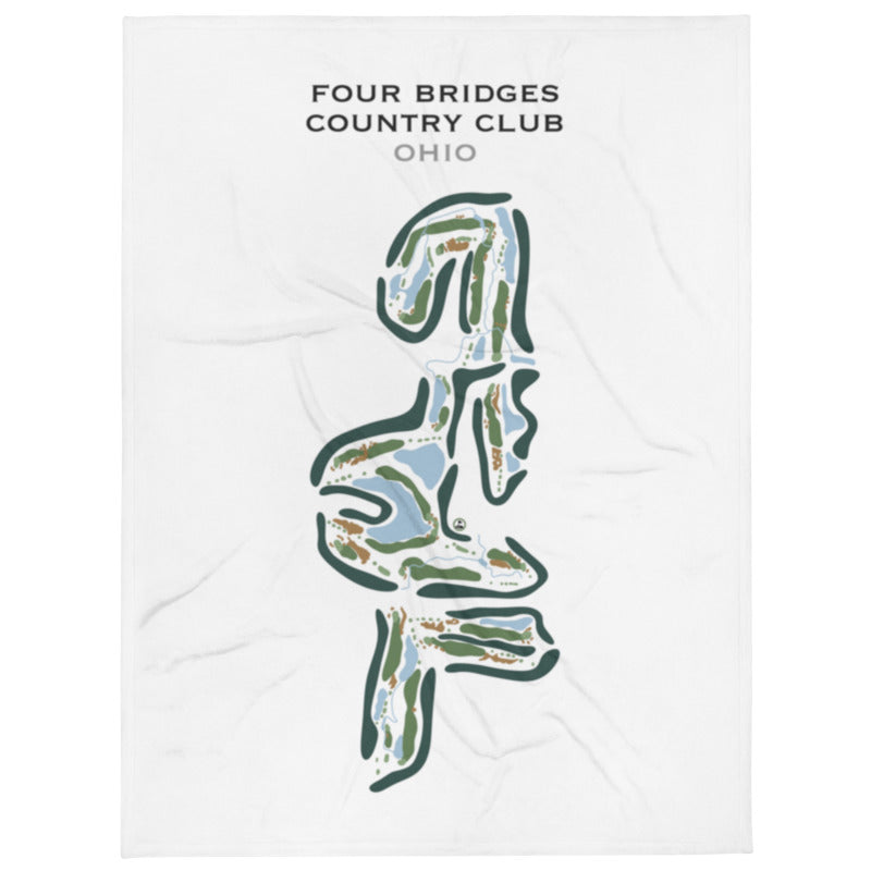 Four Bridges Country Club, Ohio - Printed Golf Courses