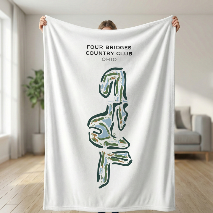 Four Bridges Country Club, Ohio - Printed Golf Courses