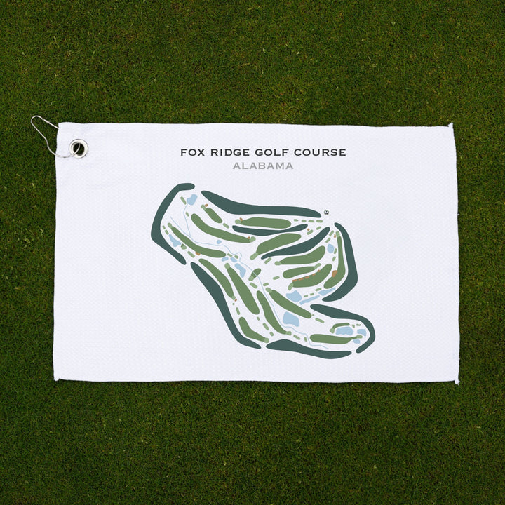 Fox Ridge Golf Course, Alabama - Printed Golf Courses