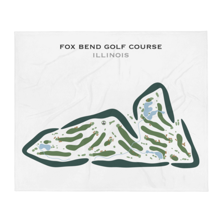 Fox Bend Golf Course, Illinois - Printed Golf Courses