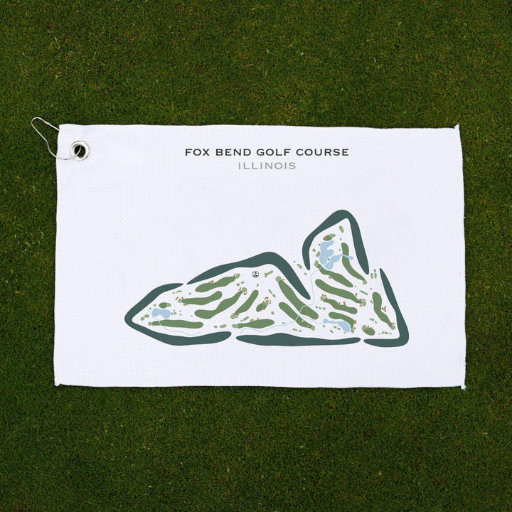 Fox Bend Golf Course, Illinois - Printed Golf Courses