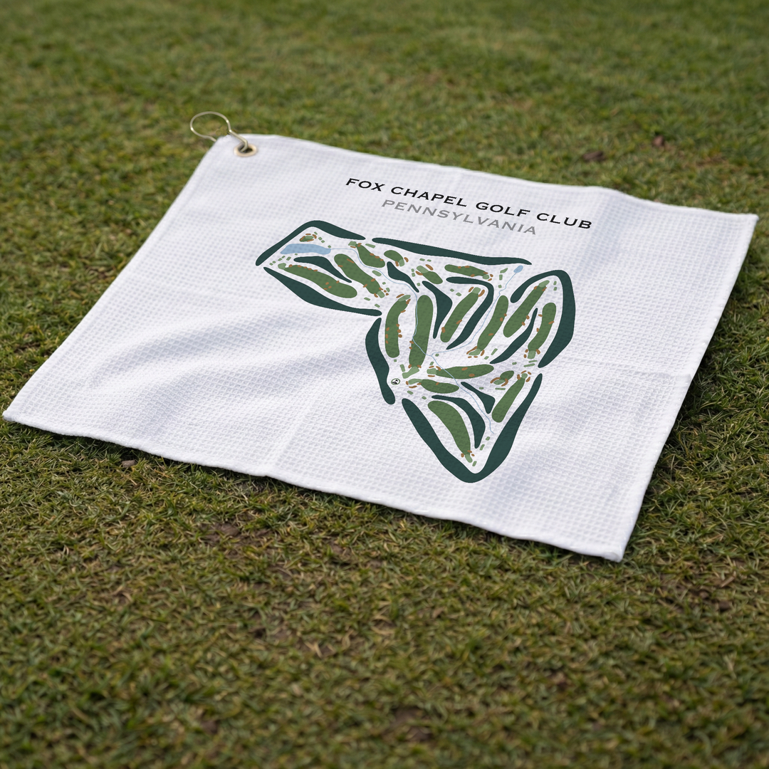 Fox Chapel Golf Club, Pennsylvania - Printed Golf Courses