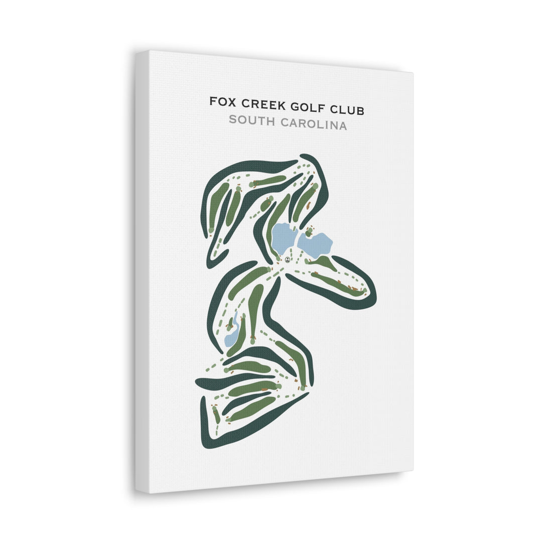 Fox Creek Golf Club, South Carolina - Printed Golf Courses