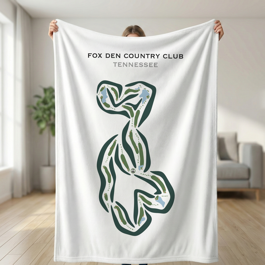 Fox Den Country Club, Tennessee - Printed Golf Courses