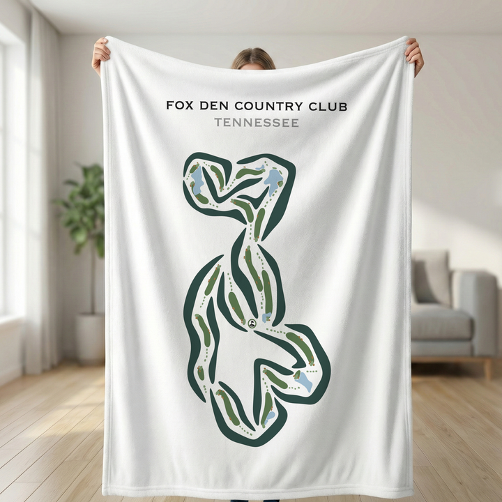 Fox Den Country Club, Tennessee - Printed Golf Courses