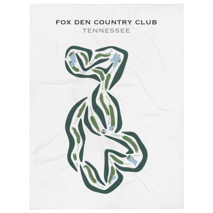 Fox Den Country Club, Tennessee - Printed Golf Courses