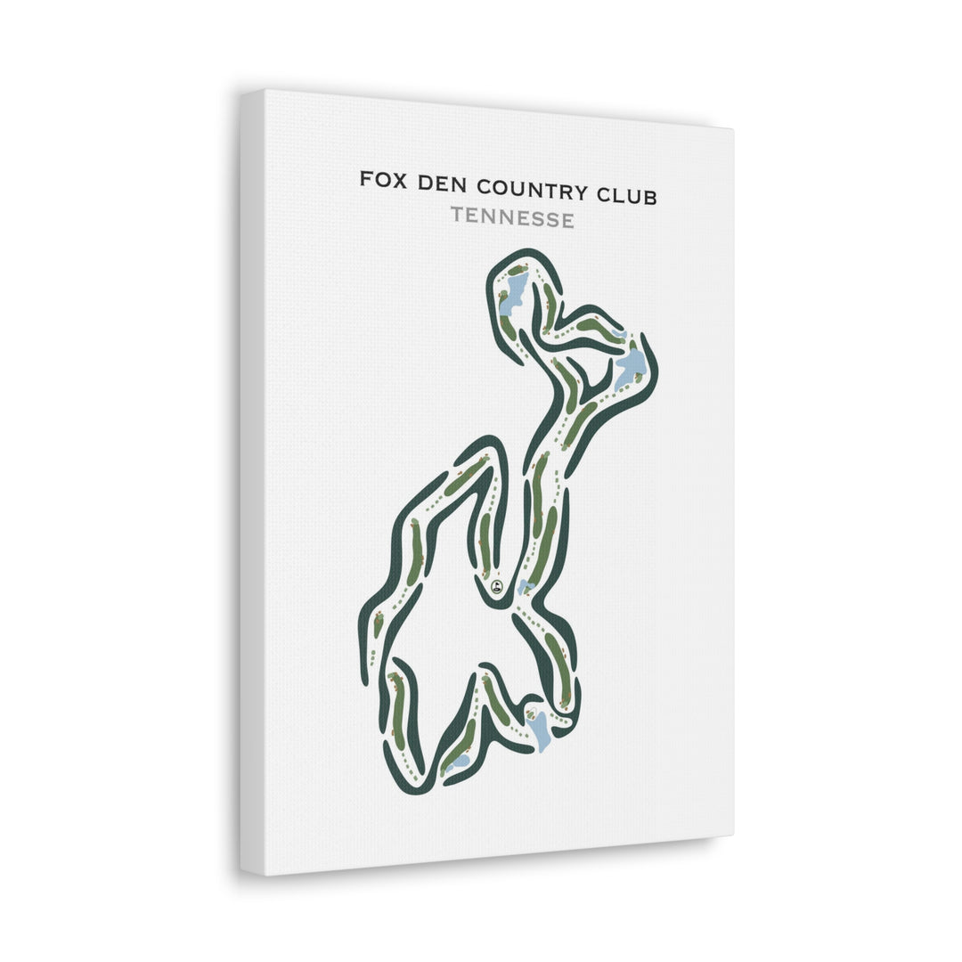 Fox Den Country Club, Tennessee - Printed Golf Courses