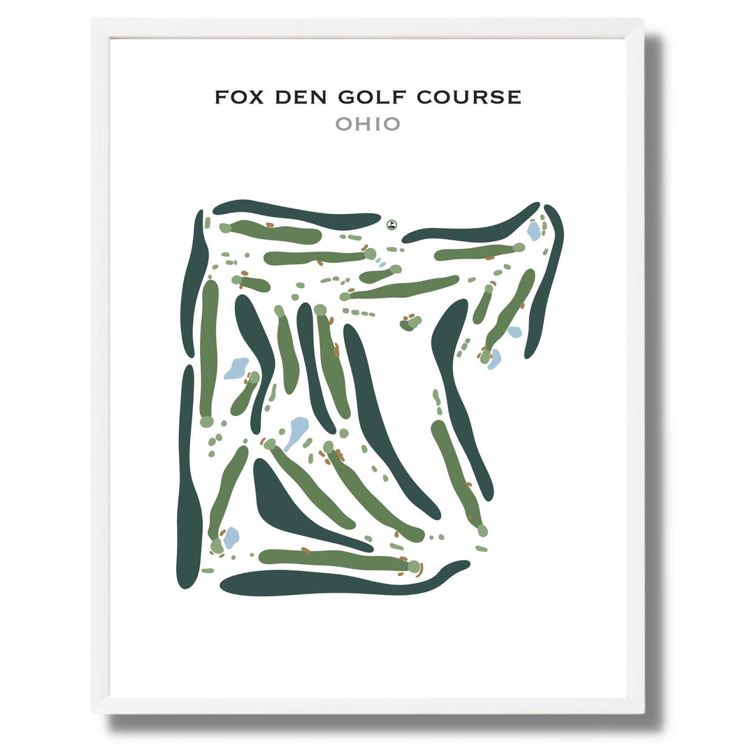 Fox Den Golf Course, Ohio - Golf Course Prints