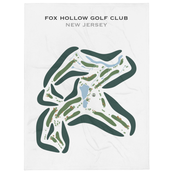 Fox Hollow Golf Club, New Jersey - Printed Golf Courses