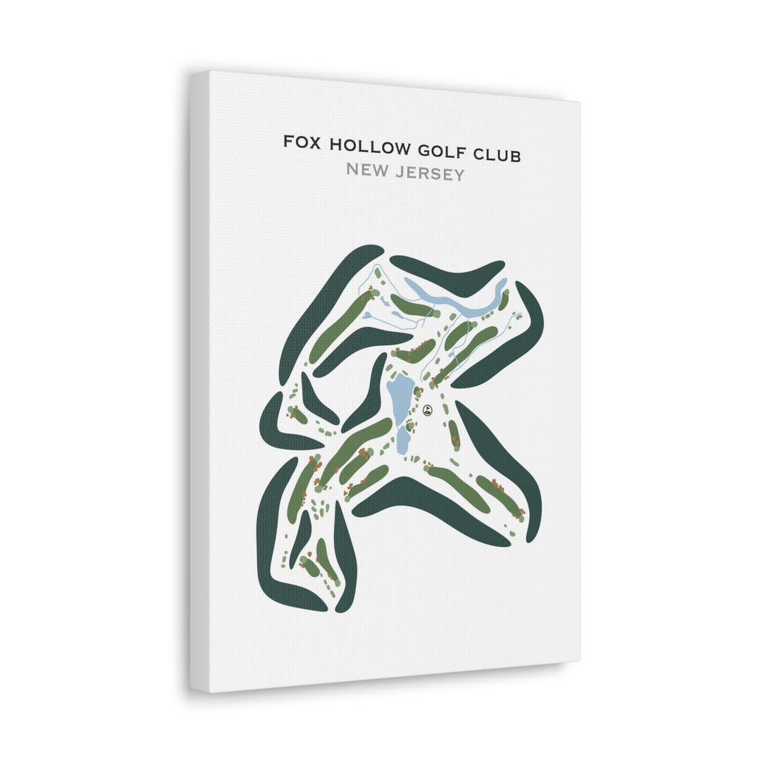 Fox Hollow Golf Club, New Jersey - Printed Golf Courses