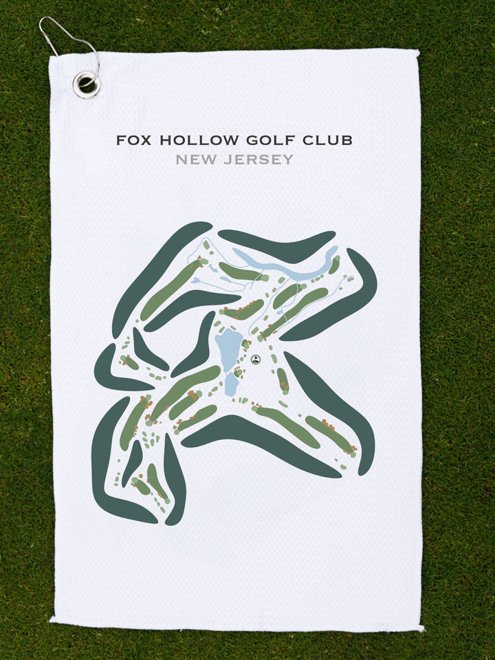 Fox Hollow Golf Club, New Jersey - Printed Golf Courses