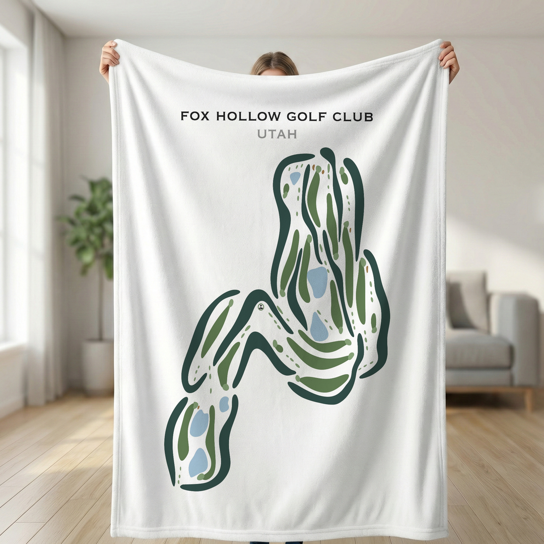 Fox Hollow Golf Course, American Fork Utah - Printed Golf Courses