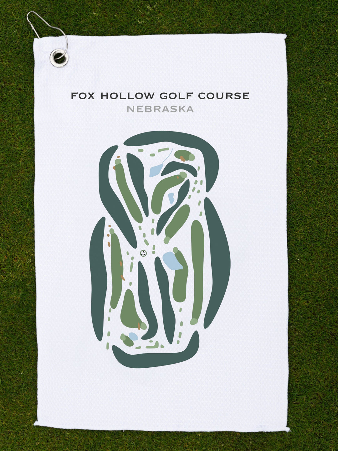 Fox Hollow Golf Course, Nebraska - Printed Golf Courses