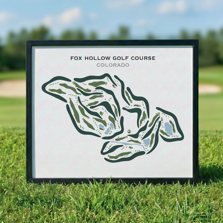 Fox Hollow Golf Course, Colorado - Printed Golf Course