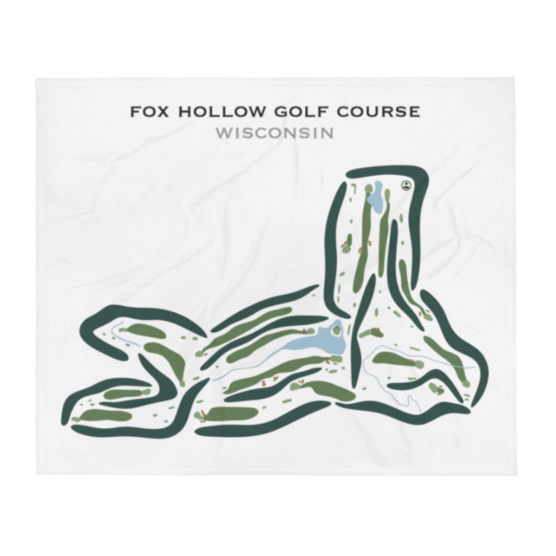 Fox Hollow Golf Course, Wisconsin - Printed Golf Courses