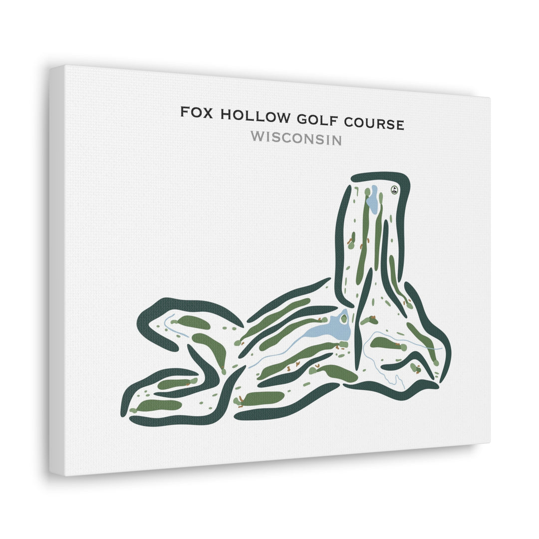 Fox Hollow Golf Course, Wisconsin - Printed Golf Courses