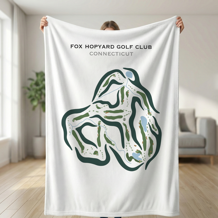 Fox Hopyard Golf Club, Connecticut - Printed Golf Courses