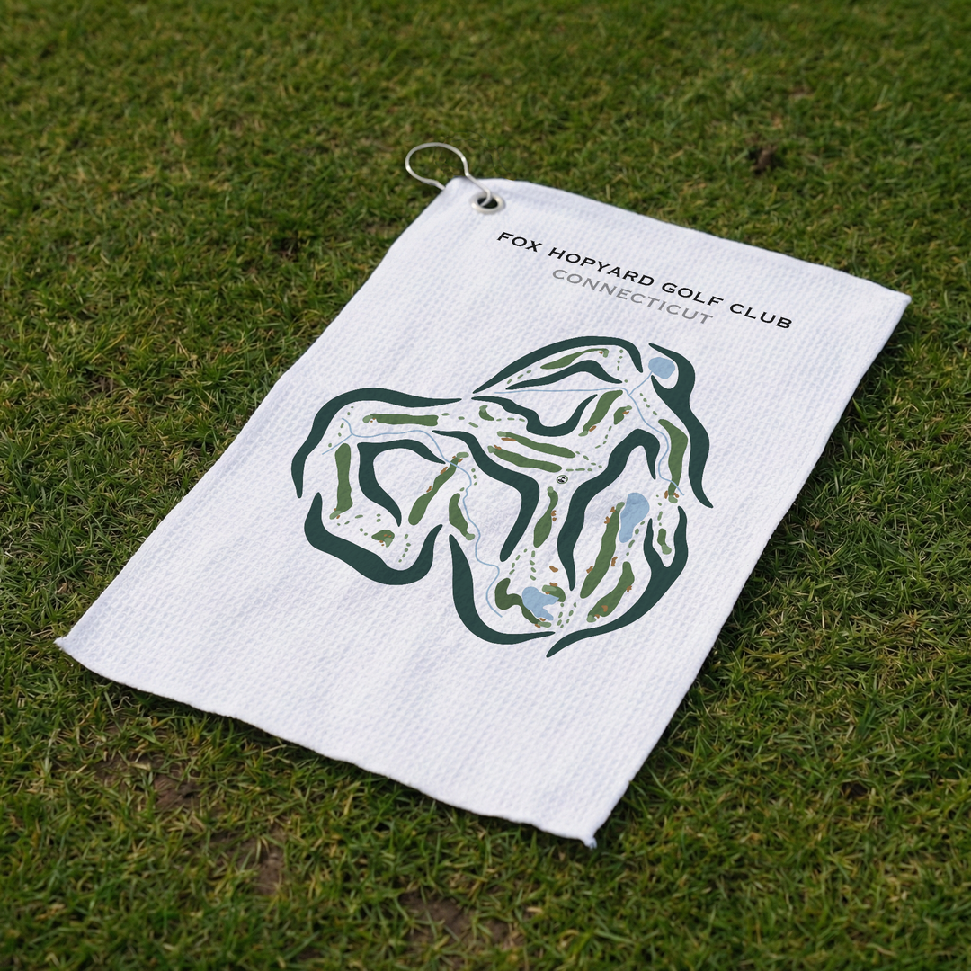 Fox Hopyard Golf Club, Connecticut - Printed Golf Courses