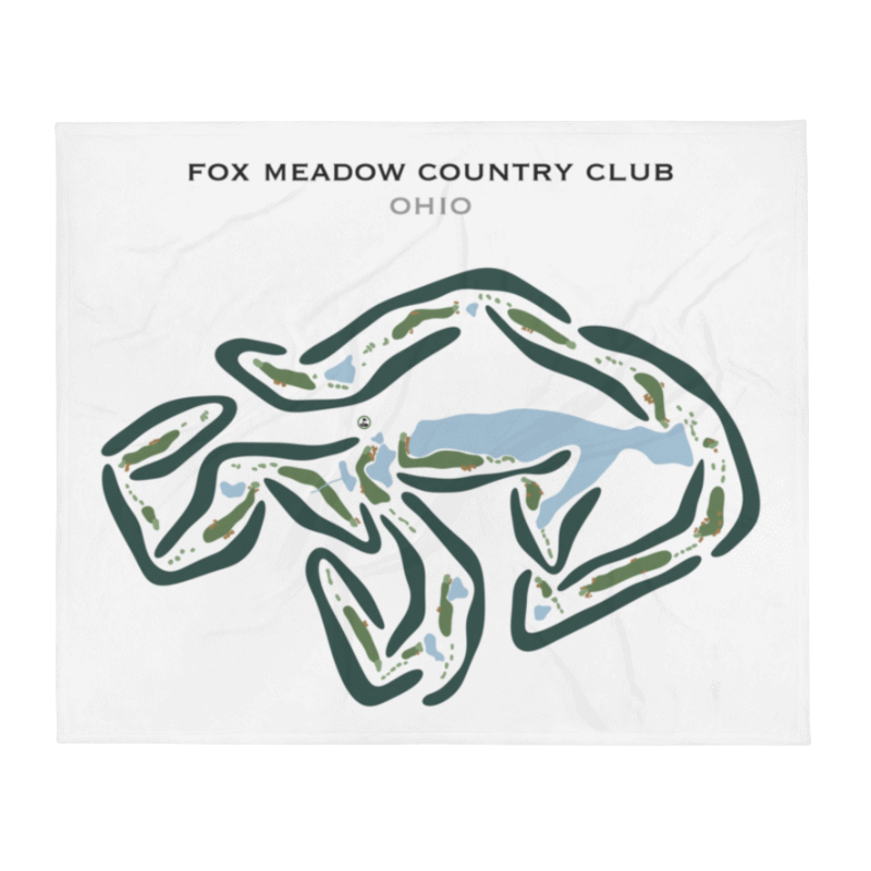 Fox Meadow Country Club, Ohio - Printed Golf Courses