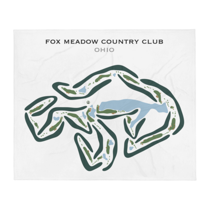 Fox Meadow Country Club, Ohio - Printed Golf Courses