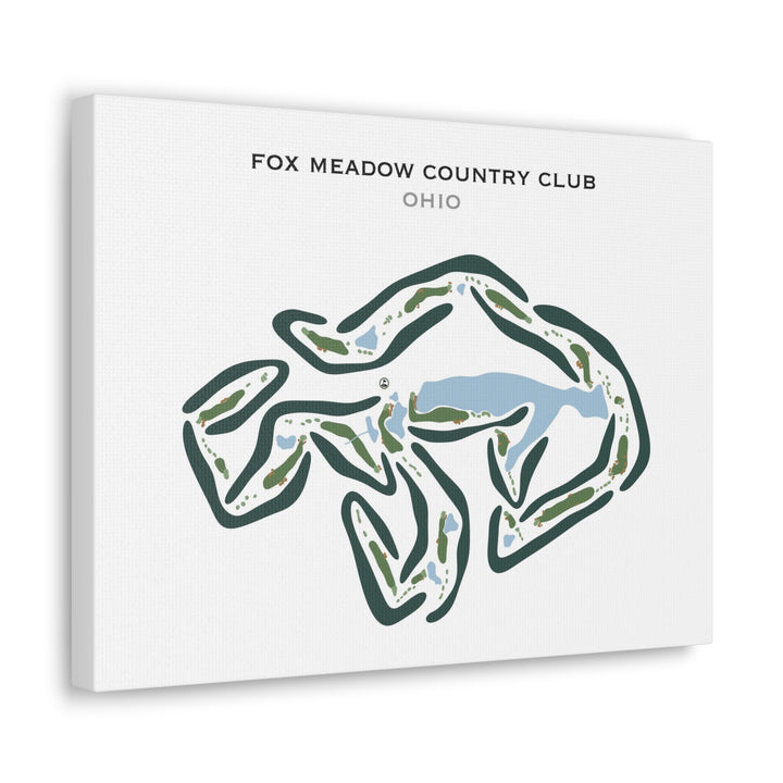 Fox Meadow Country Club, Ohio - Printed Golf Courses