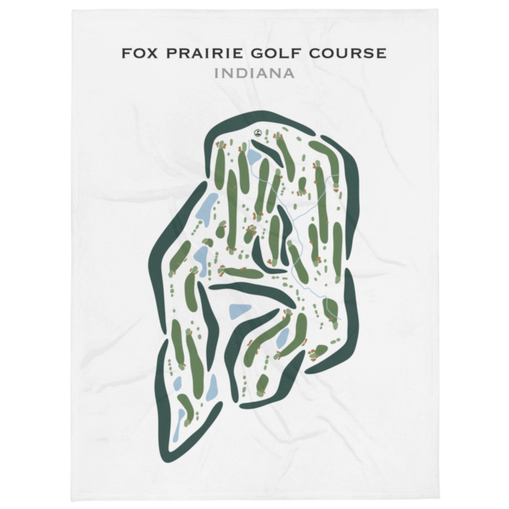 Fox Prairie Golf Course, Indiana - Printed Golf Courses