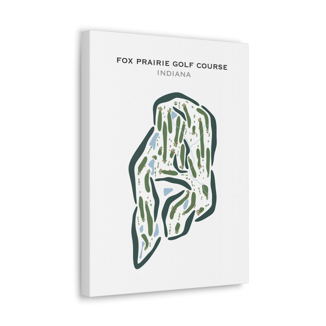 Fox Prairie Golf Course, Indiana - Printed Golf Courses