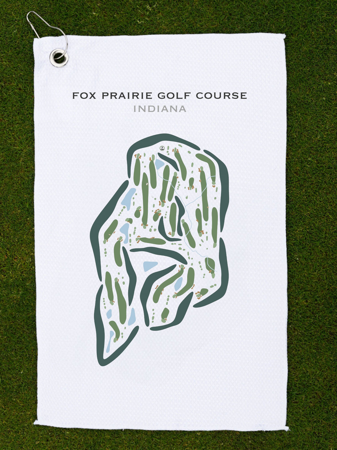 Fox Prairie Golf Course, Indiana - Printed Golf Courses