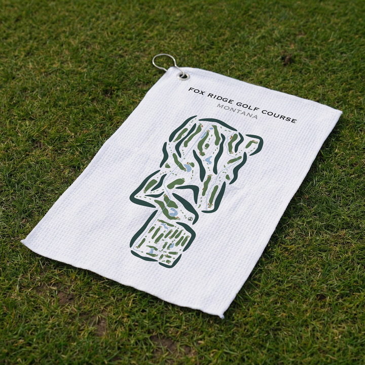 Fox Ridge Golf Course, Montana - Printed Golf Courses