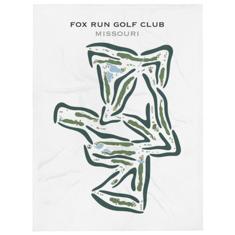 Fox Run Golf Club, Missouri - Printed Golf Courses
