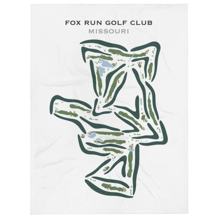 Fox Run Golf Club, Missouri - Printed Golf Courses