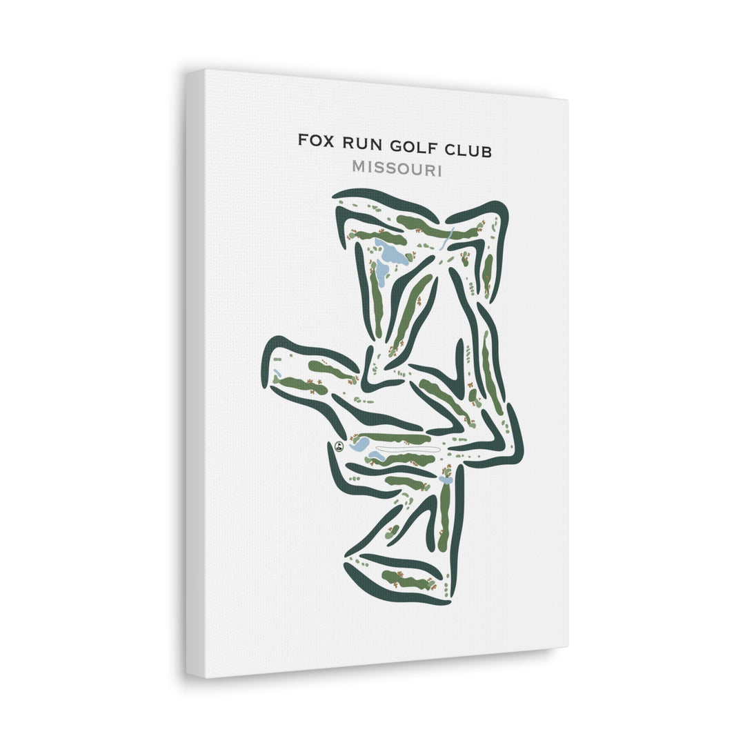 Fox Run Golf Club, Missouri - Printed Golf Courses
