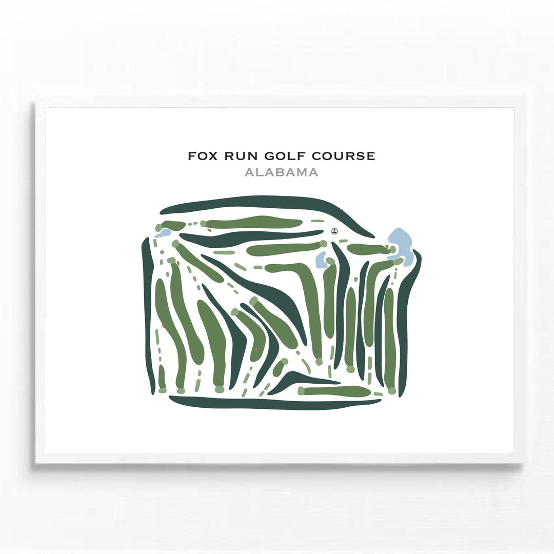 Fox Run Golf Club, Alabama - Golf Course Prints