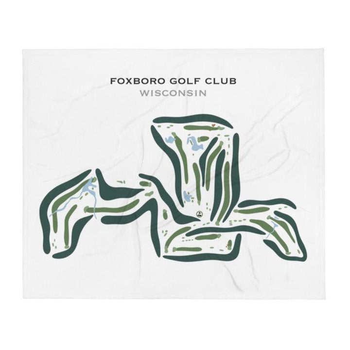Foxboro Golf Club, Wisconsin - Printed Golf Courses - Golf Course Prints