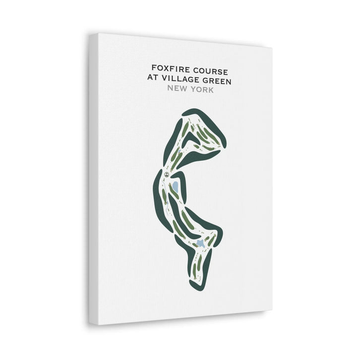 Foxfire Course at Village Green, New York - Printed Golf Courses