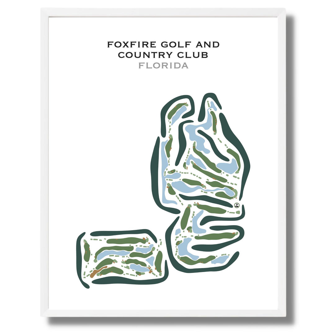 Foxfire Golf & Country Club, Florida - Printed Golf Courses