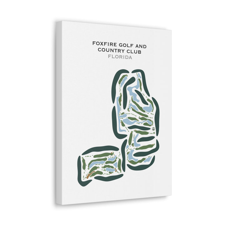 Foxfire Golf & Country Club, Florida - Printed Golf Courses