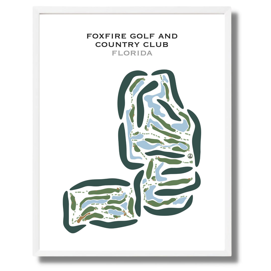 Foxfire Golf & Country Club, Florida - Printed Golf Courses