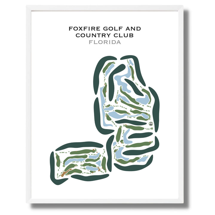 Foxfire Golf & Country Club, Florida - Printed Golf Courses