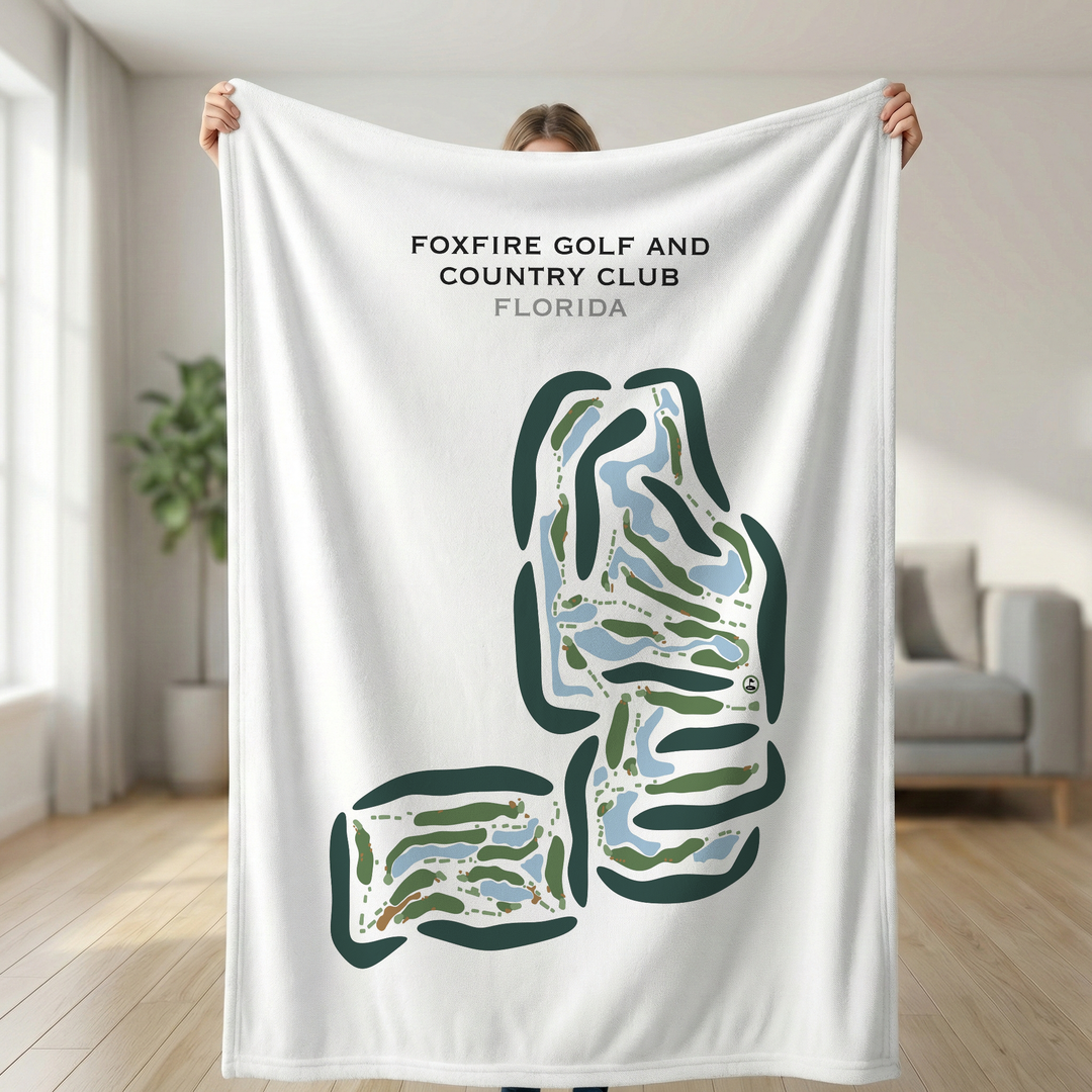 Foxfire Golf & Country Club, Florida - Printed Golf Courses