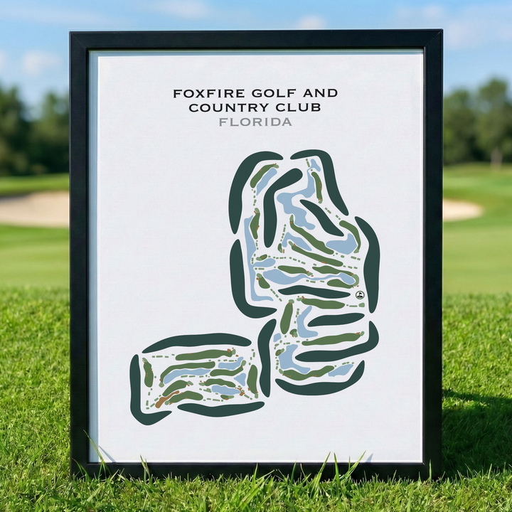 Foxfire Golf & Country Club, Florida - Printed Golf Courses