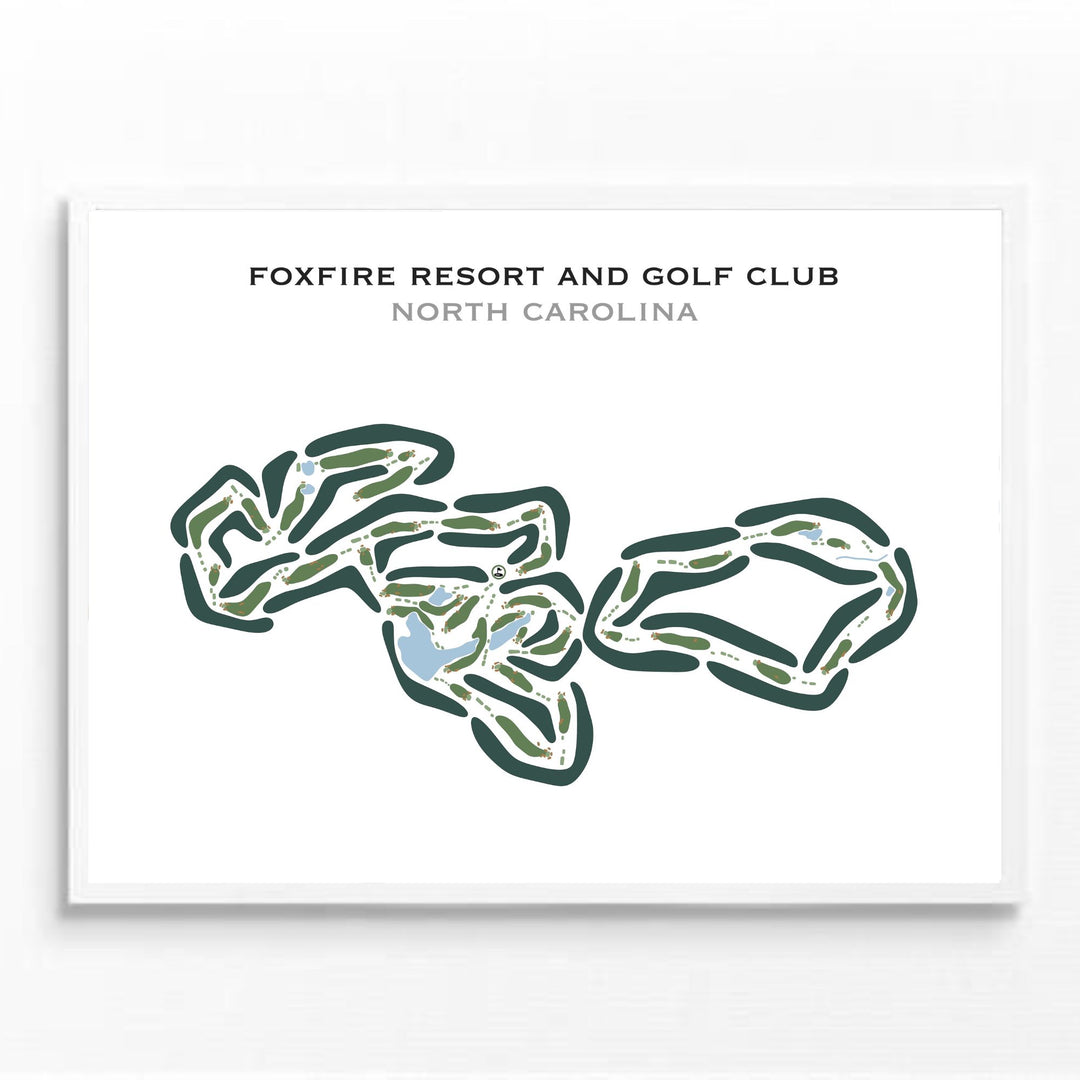 Foxfire Resort & Golf Club, North Carolina - Printed Golf Courses