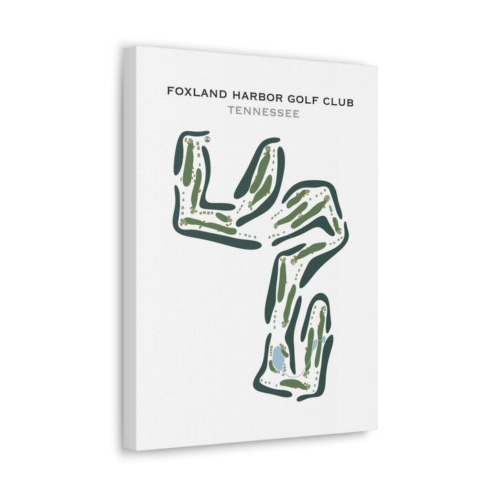 Foxland Harbor Golf Club, Tennessee - Printed Golf Course