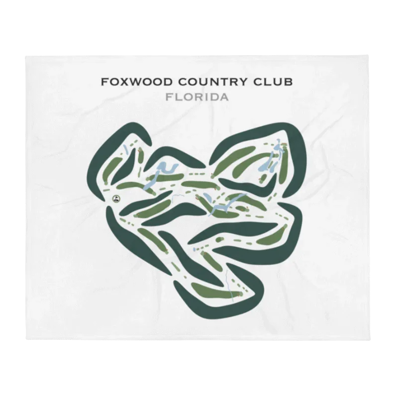 Foxwood Country Club, Florida - Printed Golf Courses