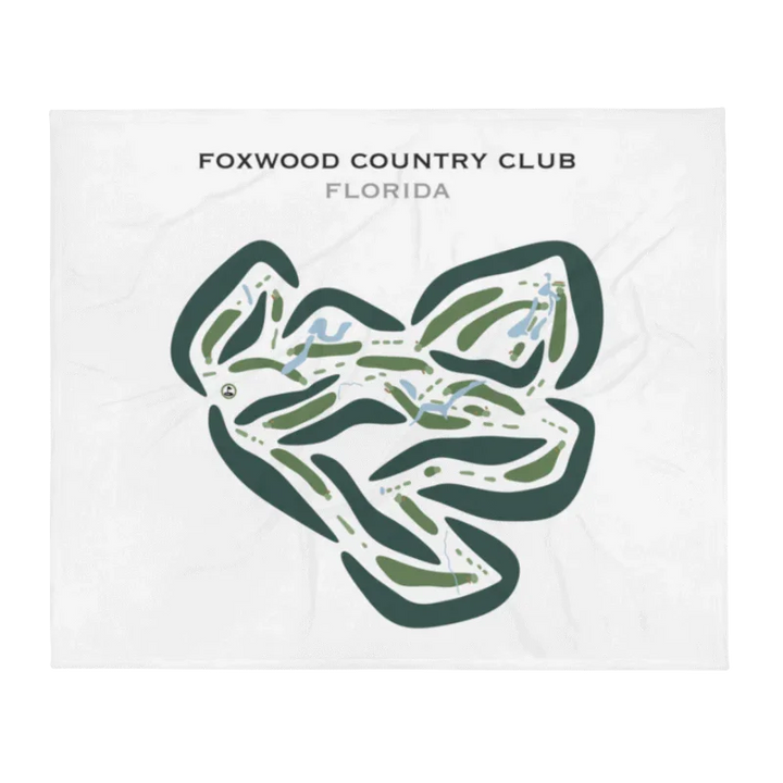 Foxwood Country Club, Florida - Printed Golf Courses