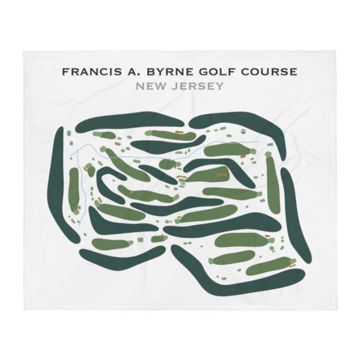 Francis A. Byrne Golf Course, New Jersey - Printed Golf Courses