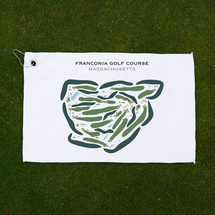 Franconia Golf Course, Massachusetts - Printed Golf Courses