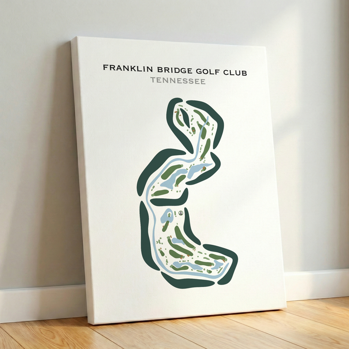 Franklin Bridge Golf Club, Tennessee - Printed Golf Courses