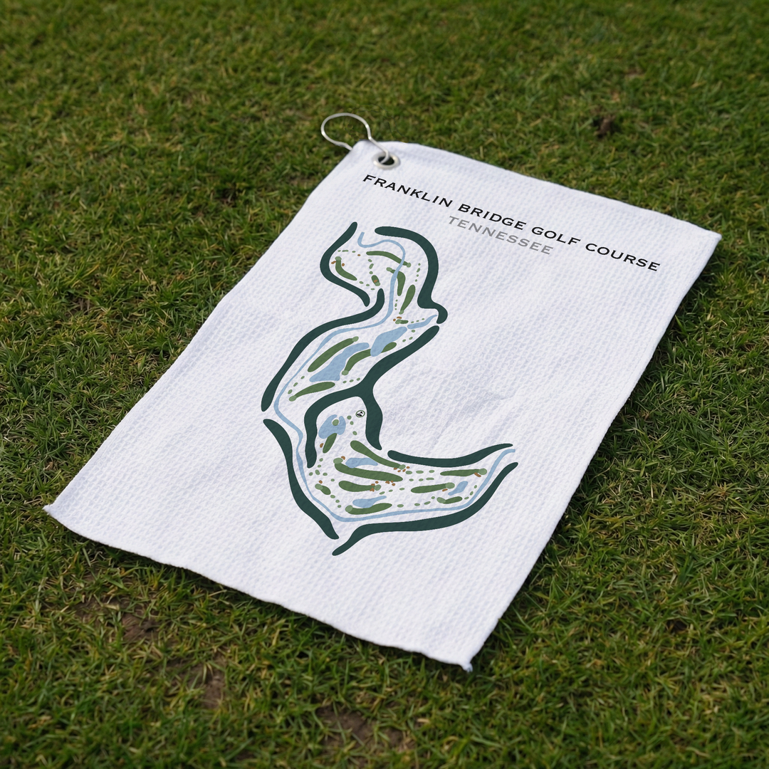 Franklin Bridge Golf Course, Tennessee - Printed Golf Courses