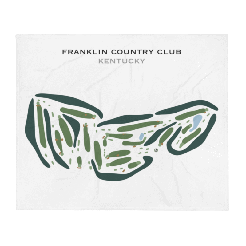 Franklin Country Club, Kentucky - Printed Golf Courses